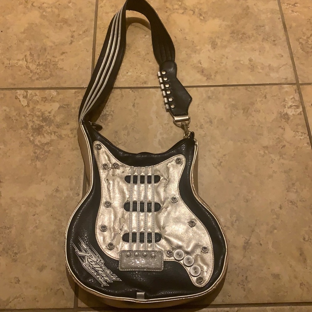Guitar shaped bag. Brand -Rock’n Roller Coaster-